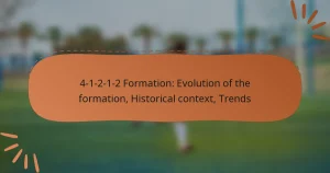 4-1-2-1-2 Formation: Evolution of the formation, Historical context, Trends