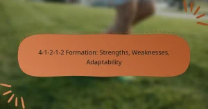 4-1-2-1-2 Formation: Strengths, Weaknesses, Adaptability
